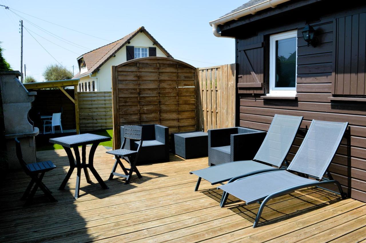 Le Chalet A Hub - Exterieur, Proche De La Plage Asnelles Exterior foto
